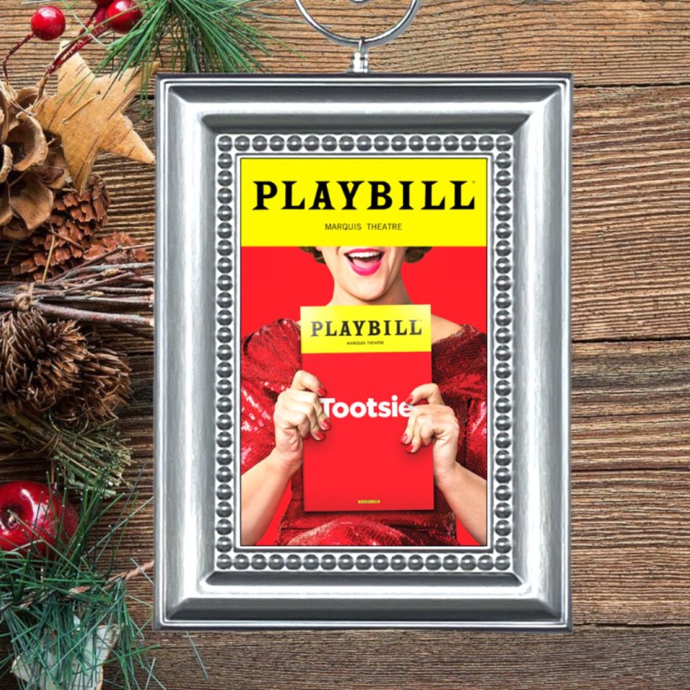 Tootsie‎ Broadway Musical Playbill Christmas Tree Ornament